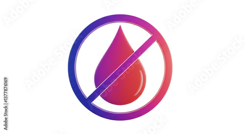 Free Download Isolated no blood sign - GFXLoad