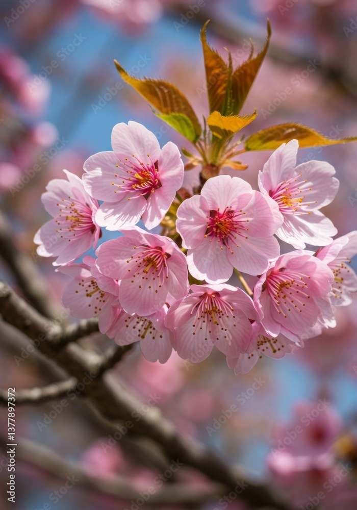 Obraz premium Spring Cherry Blossoms