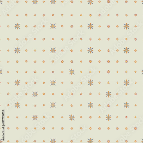 retro polka dots pattern