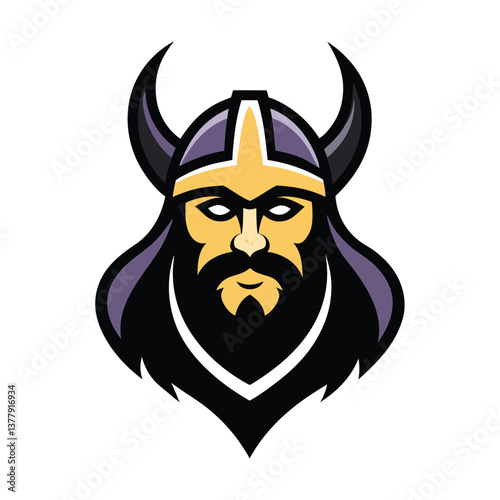 vector illustration of a bull