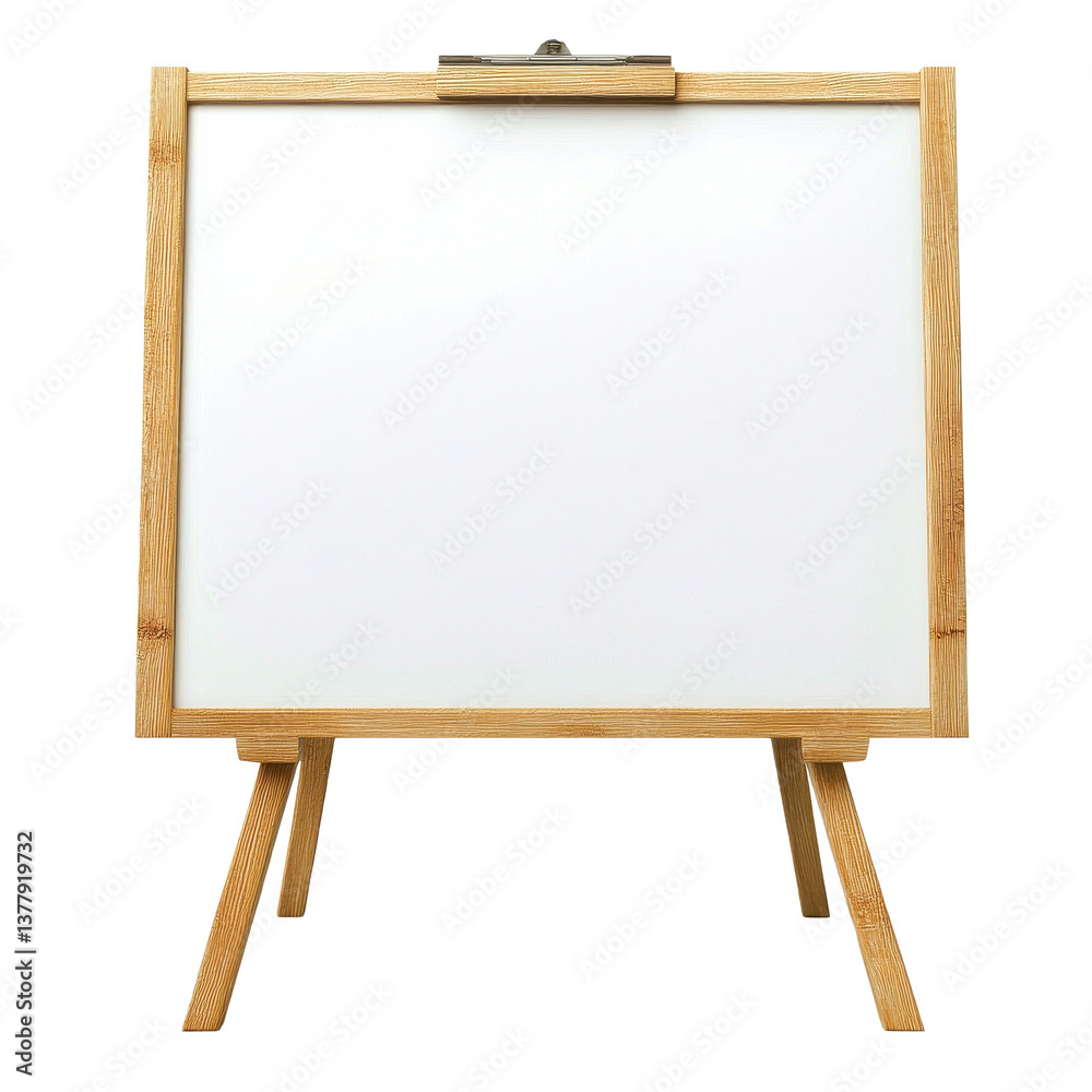 Blank white board with wooden frame set against a white background ready for writing or drawing, blank white board isolated onisolated on white background Blank white board with wooden frame set against a white background ready for writing or drawing, blank white board isolated onisolated on white background