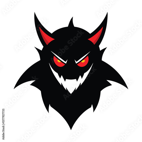 red devil with a mask
