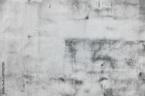 Obraz na płótnie Concrete wall with subtle textures and patterns showcasing wear and history over time w salonie