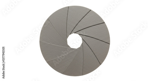Isolated Camera Iris Diaphragm