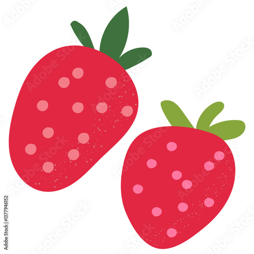 illustration of strawberry