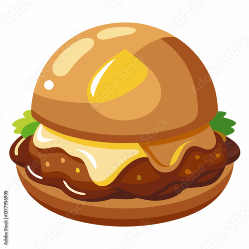hawaiian loco moco with gravy covered burger patty