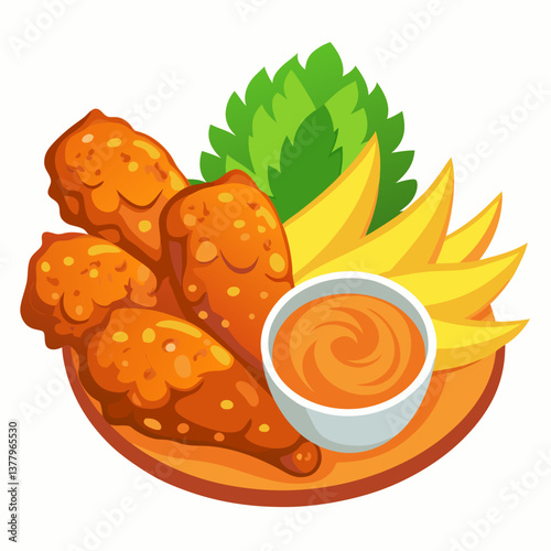 aribbean jerk chicken wings with tangy pineapple