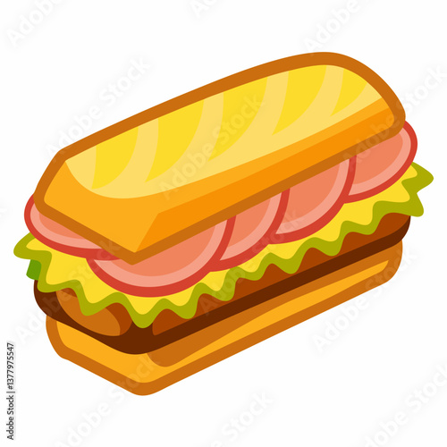 cuban sandwich with roasted pork and mustard 