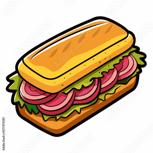 cuban sandwich with roasted pork and mustard 
