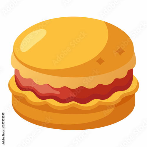 fluffy buttermilk biscuit sandwich with sausage