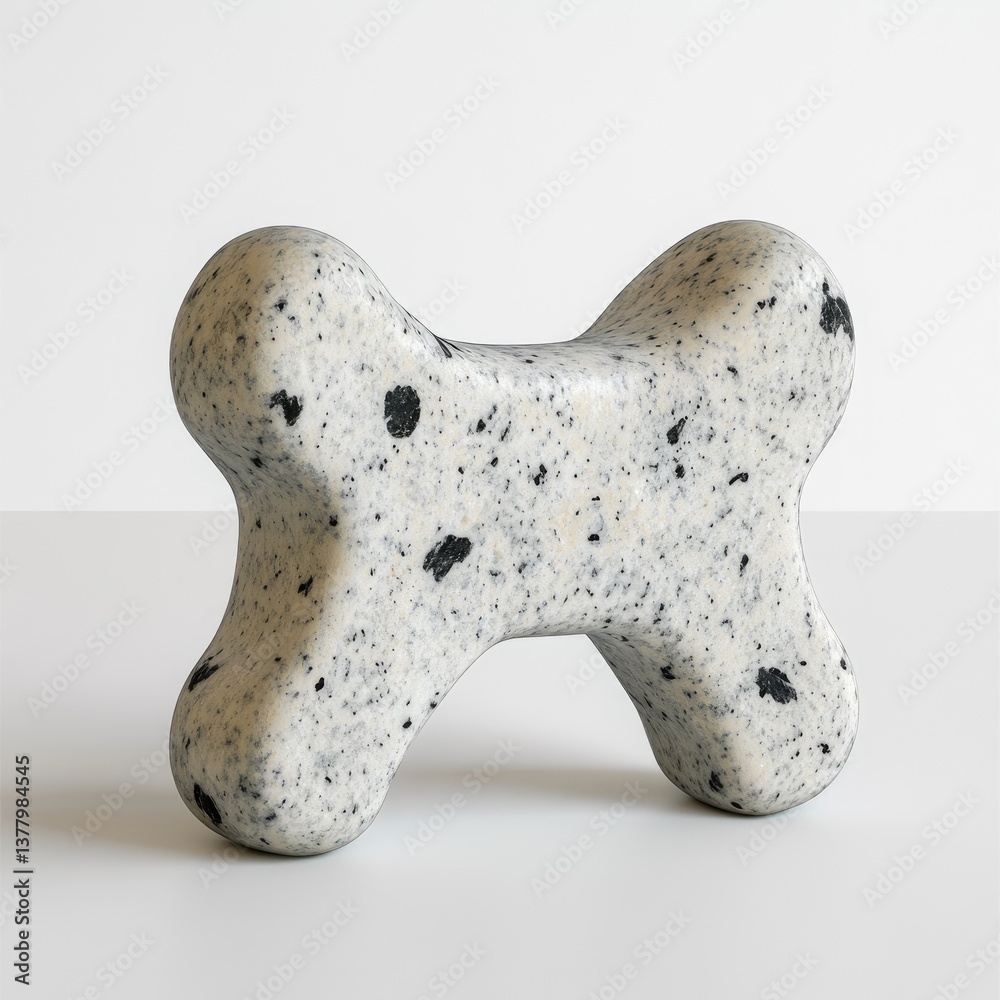 Fototapeta premium Abstract dog bone toy