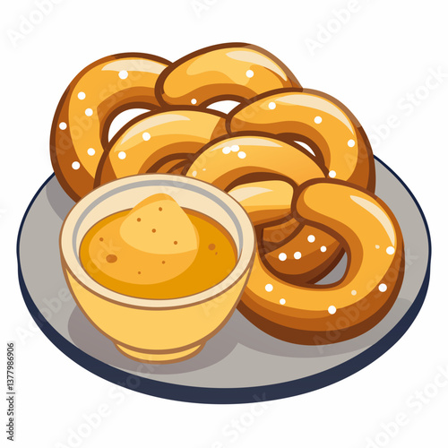 soft pretzel bites with beer cheese dip