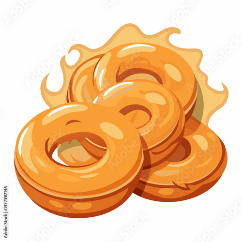 battered onion rings