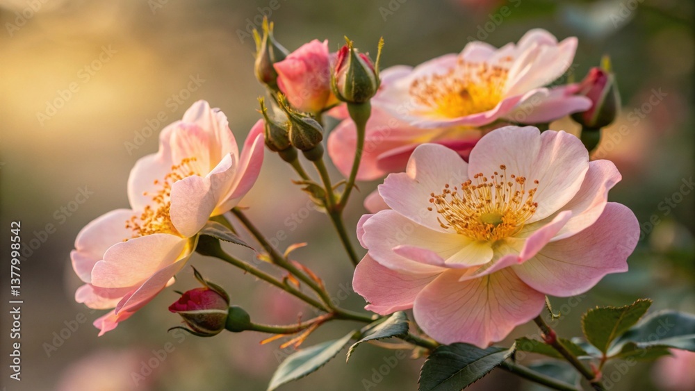 Fototapeta premium pink magnolia flower