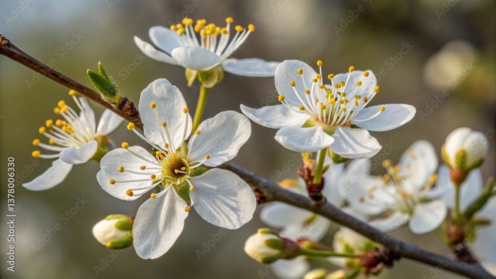 Obraz premium blooming apple tree