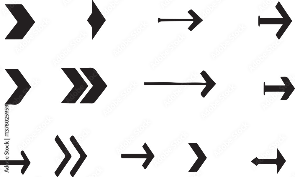 Hand Drawn Arrow Set Hand Drawn Arrow Set