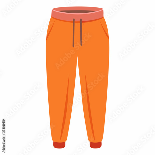 comfy elastic waist jogger pants
