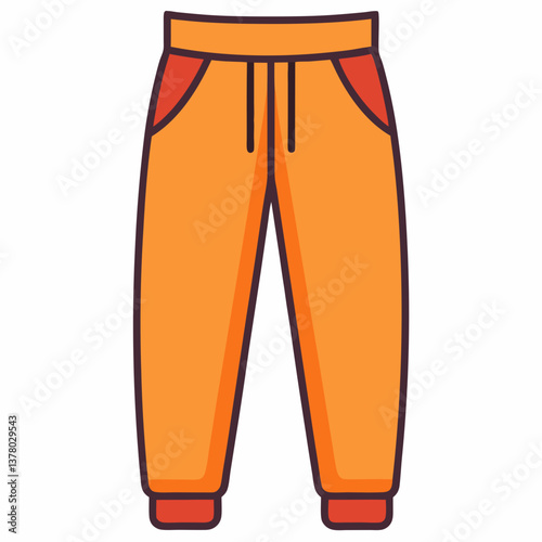 comfy elastic waist jogger pants