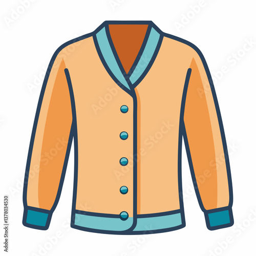 button up cotton cardigan for layering