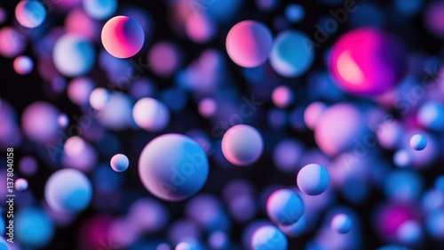 Colorful bouncing balls in mid-air demonstrating gravity and motion dynamics, physics concept of elasticity and kinetic energy in action.
