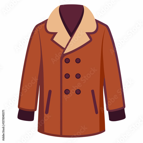wool blend peacoat for winter outings 