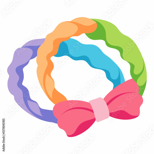 soft stretch cotton headbands set 