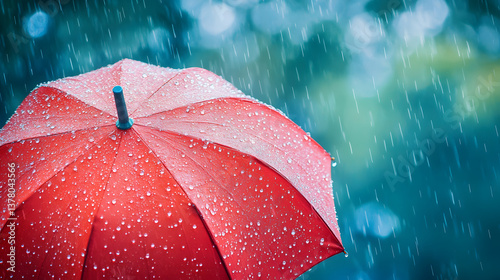 umbrella, rain, protection, weather, vector, parasol, illustration, open, object, set, colorful, color, season, handle, autumn, accessory, design, wet, cartoon, rainy, red, protect, icon, water, color