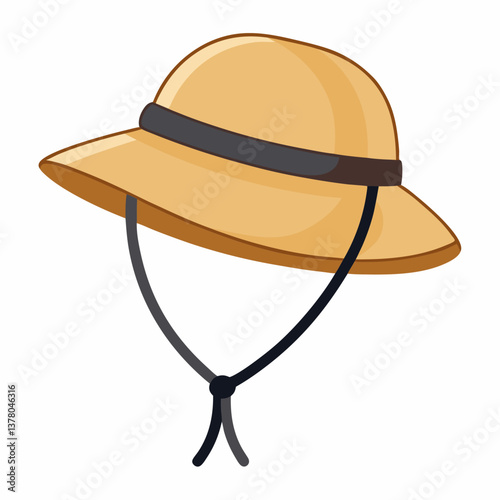 breathable sun hat with chin strap