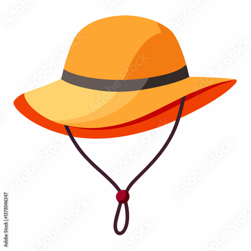 breathable sun hat with chin strap