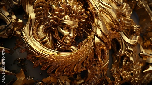 gold ,High Quality Details ,