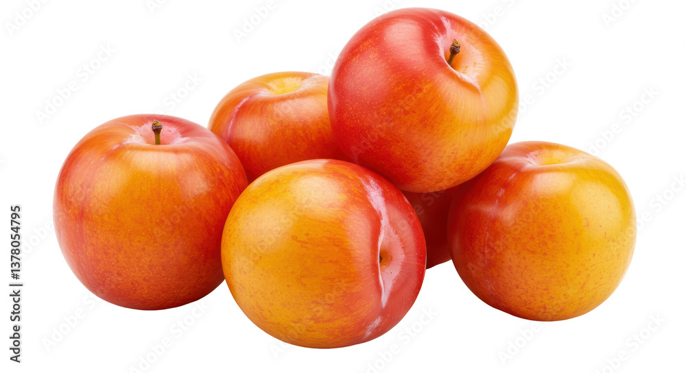 Isolated Group of Pluots Isolated Group of Pluots