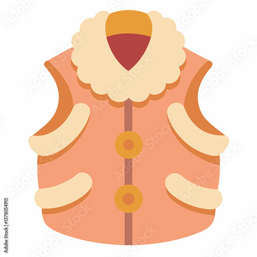 cozy sherpa lined baby vest