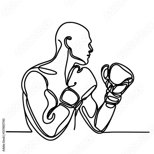 Illustration of boxing