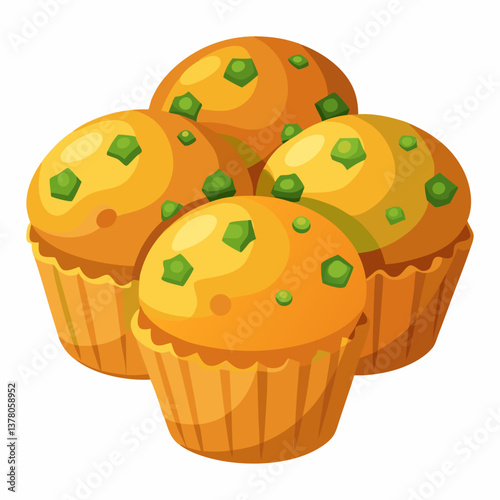 cheesy jalapeno cornbread muffins