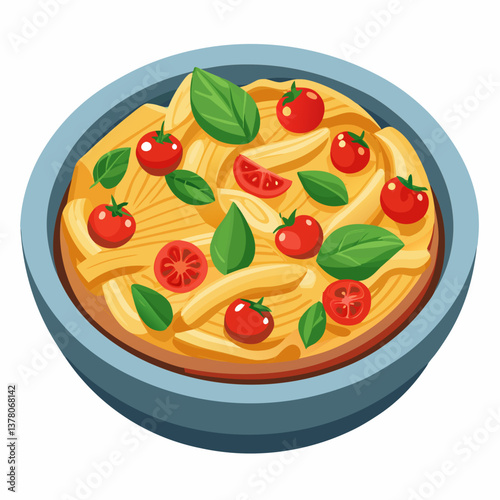 baked feta pasta with roasted cherry tomatoes