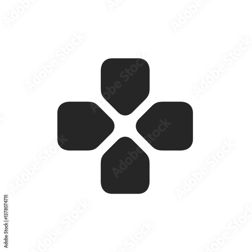 D-Pad Filled Icon