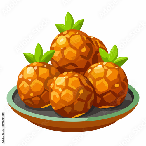 teriyaki pineapple glazed meatballs