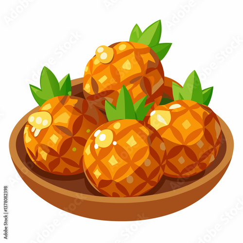 teriyaki pineapple glazed meatballs
