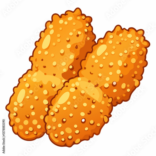 crispy sesame crusted chicken fingers 