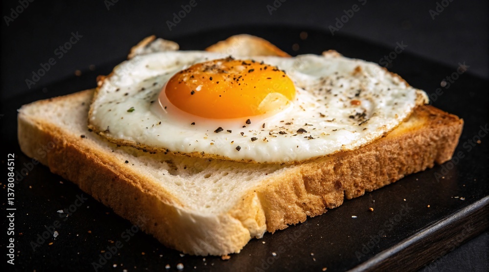 Perfect Sunny-Side-Up Egg on Toast – A Breakfast Classic Perfect Sunny-Side-Up Egg on Toast – A Breakfast Classic