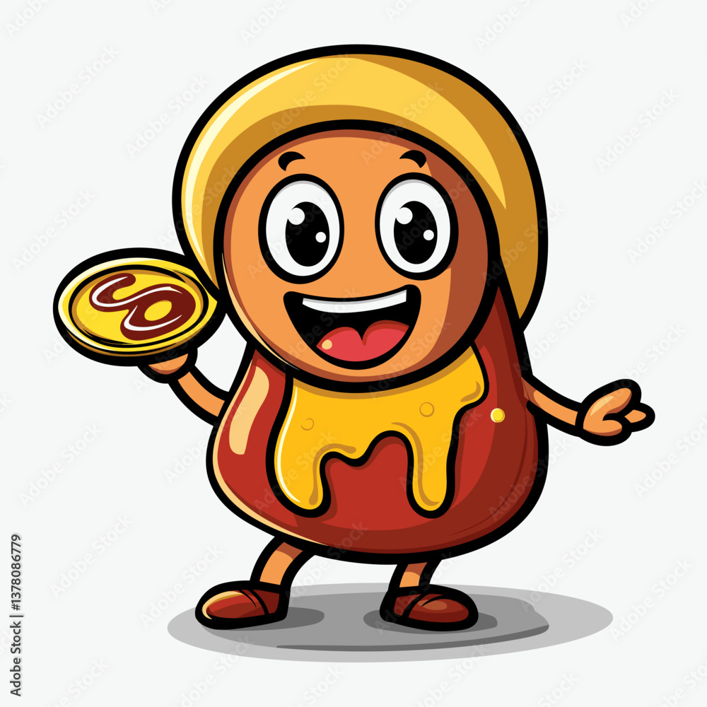 Hot dog Mascot Illustration Vector Isolated Art
Hot dog Mascot Illustration Vector Isolated Art
