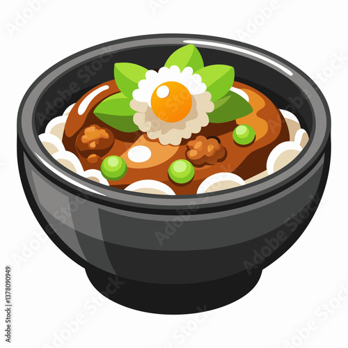 sizzling korean bulgogi beef rice bowl  