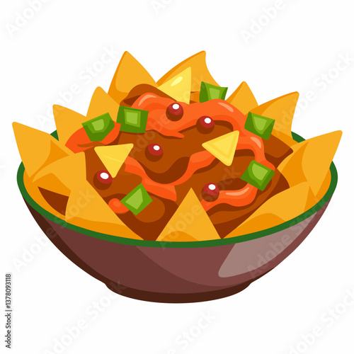 bbq jackfruit loaded nachos 