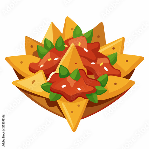 bbq jackfruit loaded nachos 