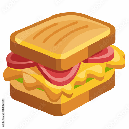 thick cut pastrami sandwich with mustard