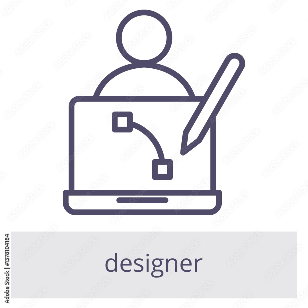 Designer Icon Element For Design Graphic Designer Icon Element For Design Graphic