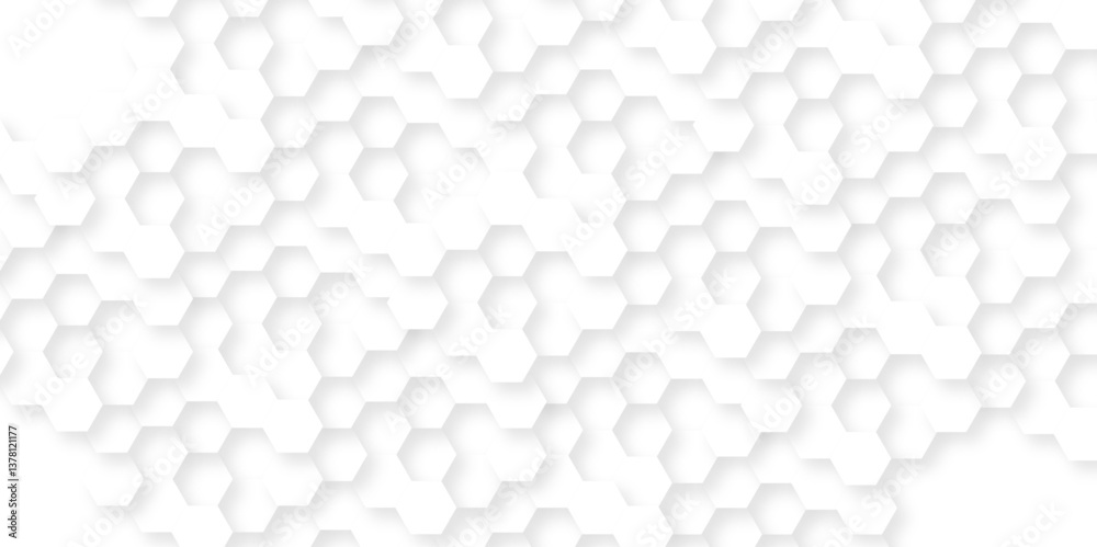 Minimal white hexagonal hexagon modern technology creative emboss light honeycomb polygonal web. abstract geometric science and mosaic tile with template texture background. Minimal white hexagonal hexagon modern technology creative emboss light honeycomb polygonal web. abstract geometric science and mosaic tile with template texture background.