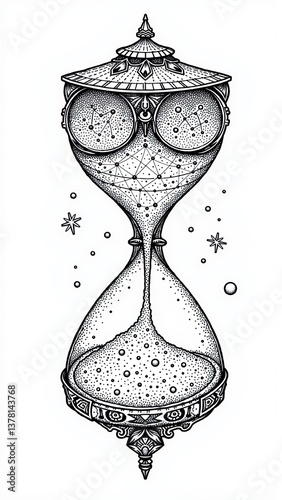 Sacred Time Flow Tattoo