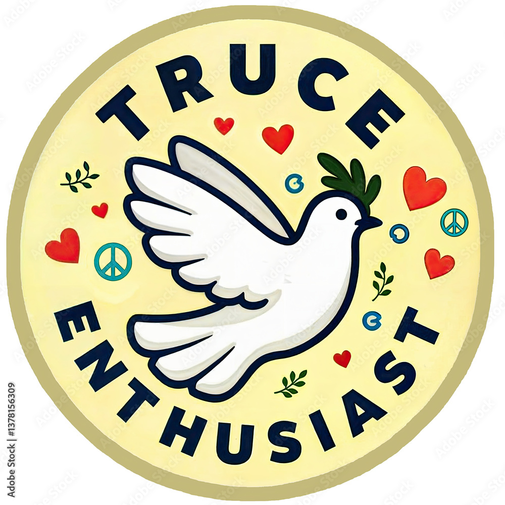 a circular emblem with the text
