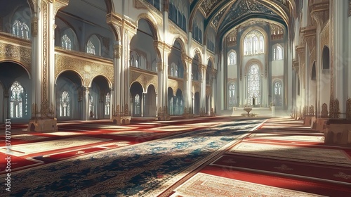 Sunlit Cathedral Interior Prayer  Architecture  Game Design